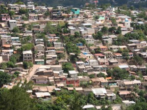 Barrio em Honduras