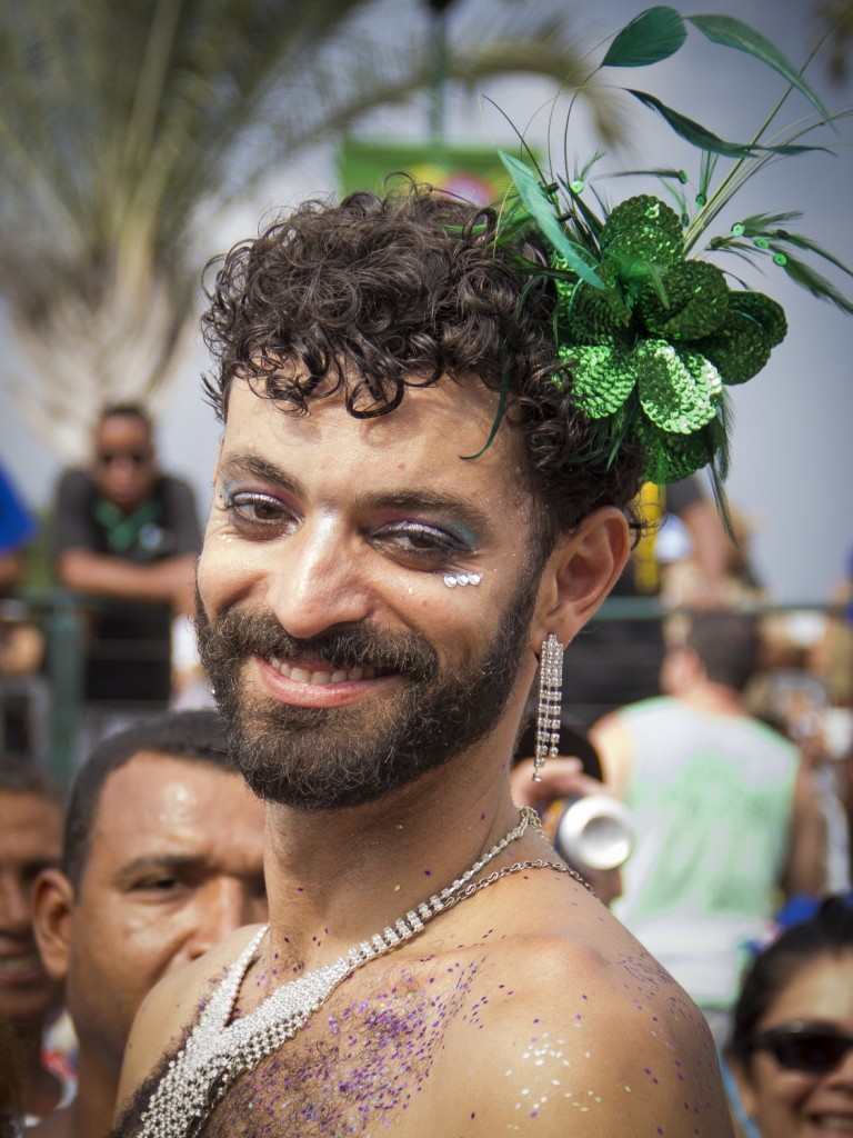 Bloco de carnaval dedicado ao sambista Paulinho da Viola. Foto por Monara Barreto, 08 de fevereiro de 2015.