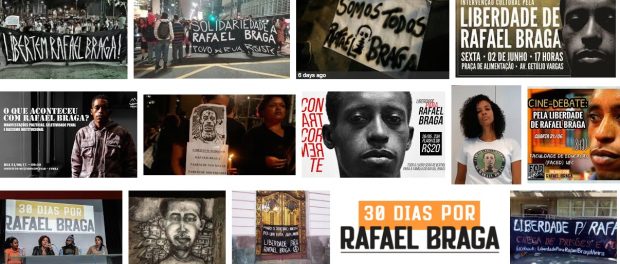O caso de Rafael Braga tem instigado inúmeros debates e protestos pelo Rio de Janeiro e todo o Brasil.