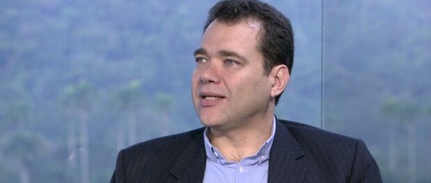 Paulo Messina, candidato à prefeitura em entrevista à TV Globo.