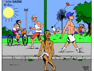 Um Dia Qualquer no Rio por Carlos Latuff