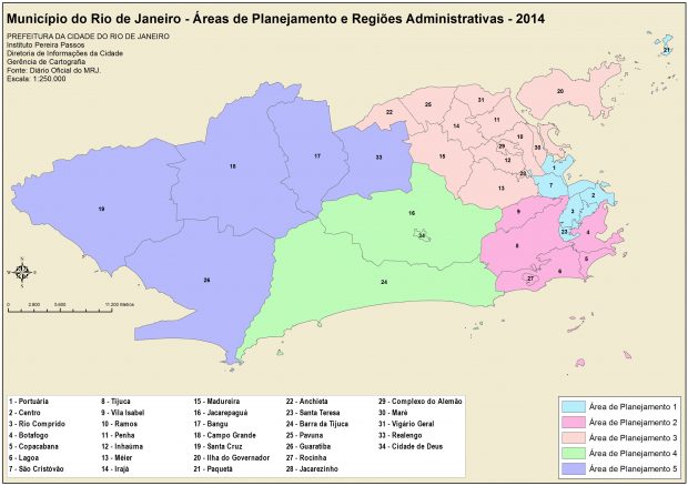 1313_áreas de planejamento e regiões administrativas - 2014- 2