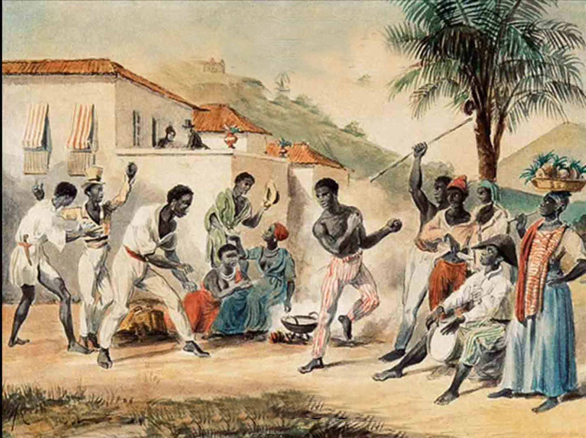 Roda de Capoeira, de Johann Moritz Rugendas (1835)