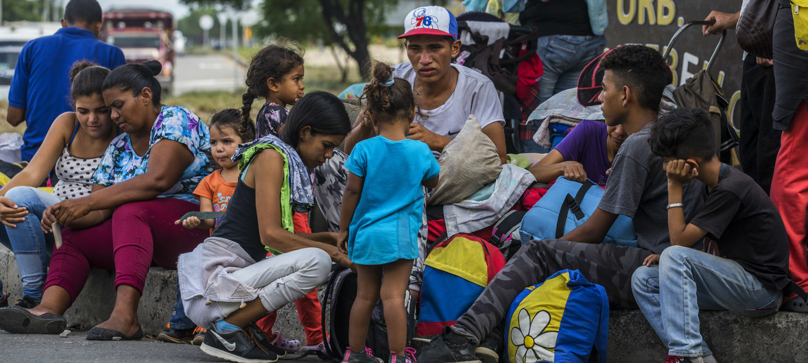 Agências da ONU apontam que mais de 4.3 milhões de venezuelanos teriam deixado o seu país de origem. Foto por: Vincent Tremeau/ACNUR