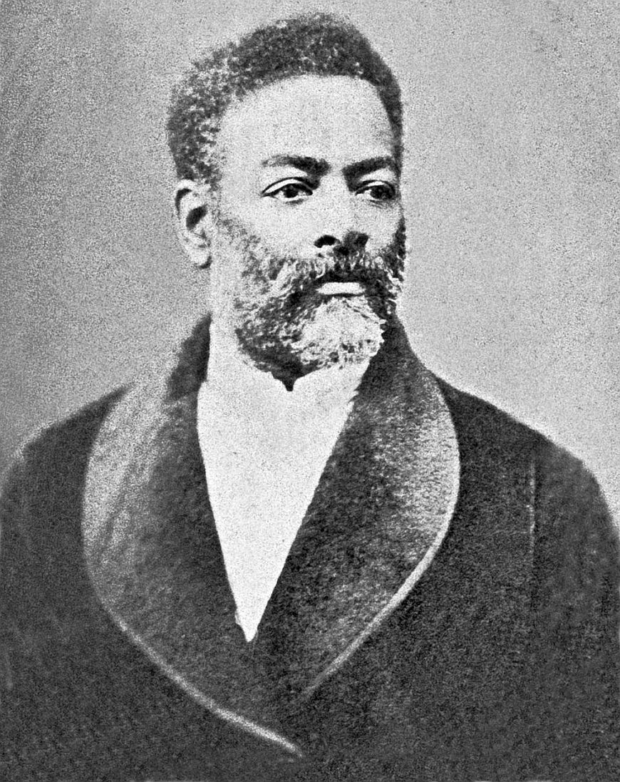 Luiz Gama, abolicionista, advogado, jornalista e escritor brasileiro negro. Patrono da Abolição da Escravidão, filho de Luisa Mahin. Foto tirada em 1880.