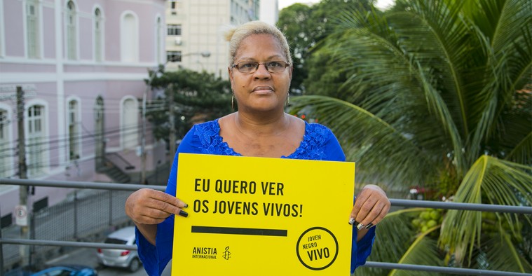 Violações contra jovens infratores levou Mônica a conhecer Marielle Franco. Foto: Anistia Internacional Brasil