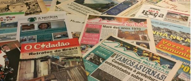 Jornais comunitários das favelas do Rio de Janeiro. Foto: Michel Silva