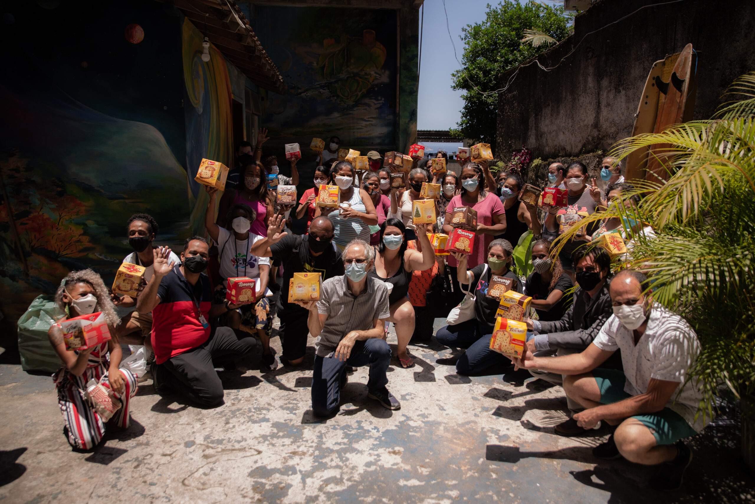 Esse ano, mais de mil pessoas aguardam por doação de cestas básicas. Foto: Sergio Satierf