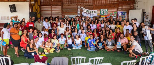 Participantes do 5º Grande Encontro da Rede Favela Sustentável. Foto: Alexandre Cerqueira