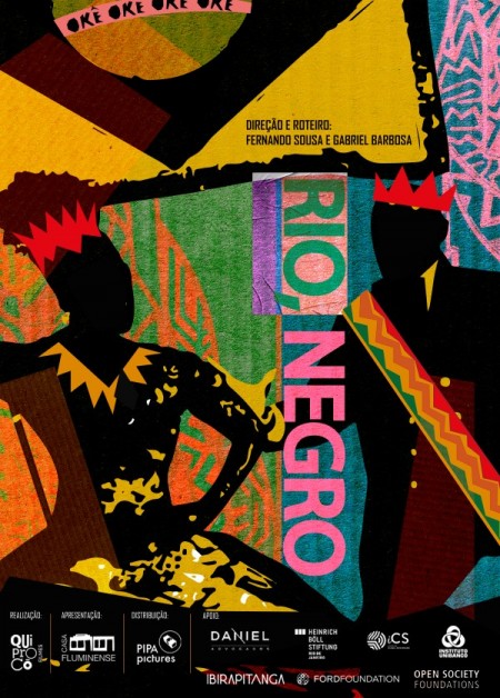 Cartaz do Documentário "Rio, Negro". Reprodução