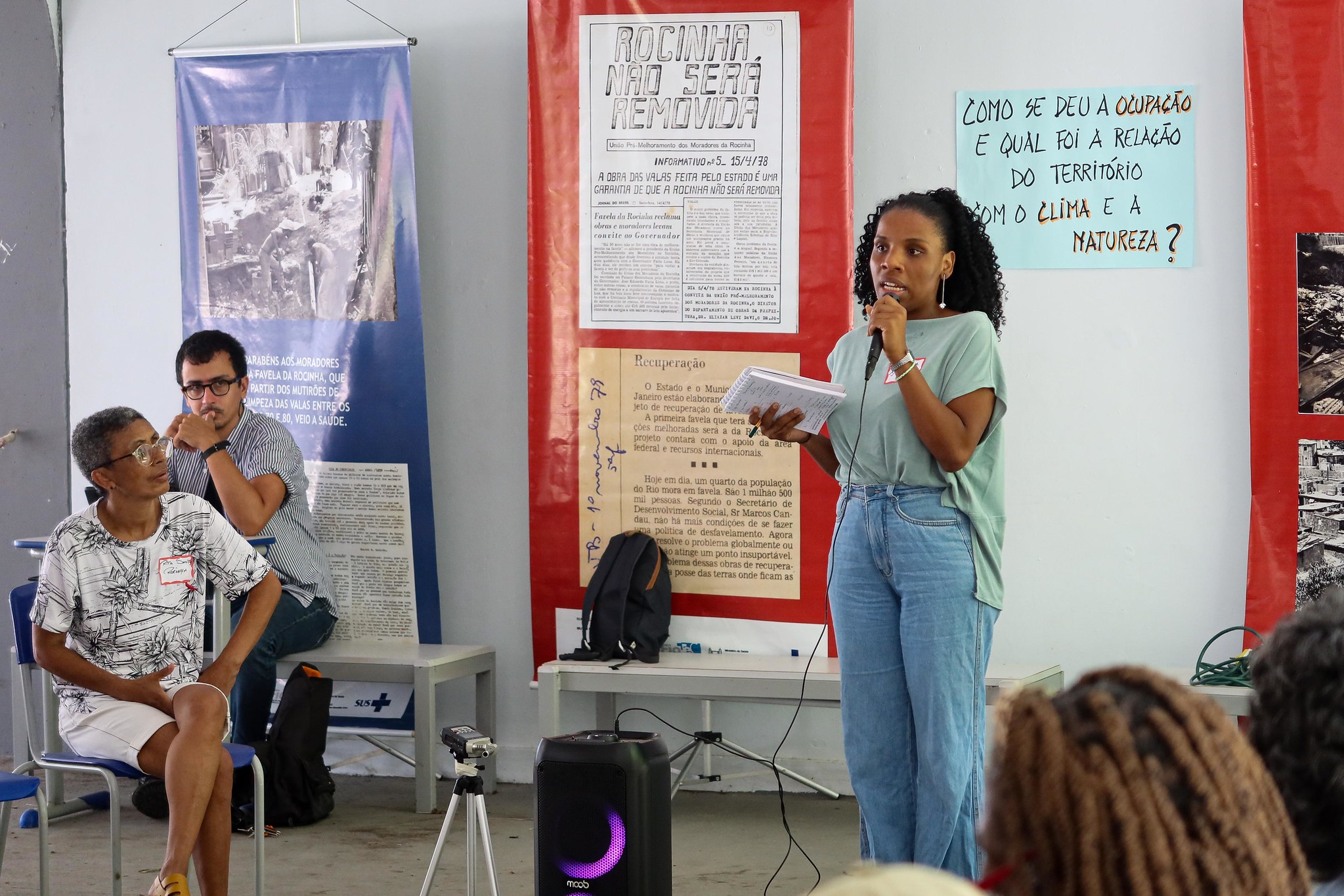 Magda Gomes, fundadora e Diretora Executiva do A Rocinha Resiste. Foto: RFS