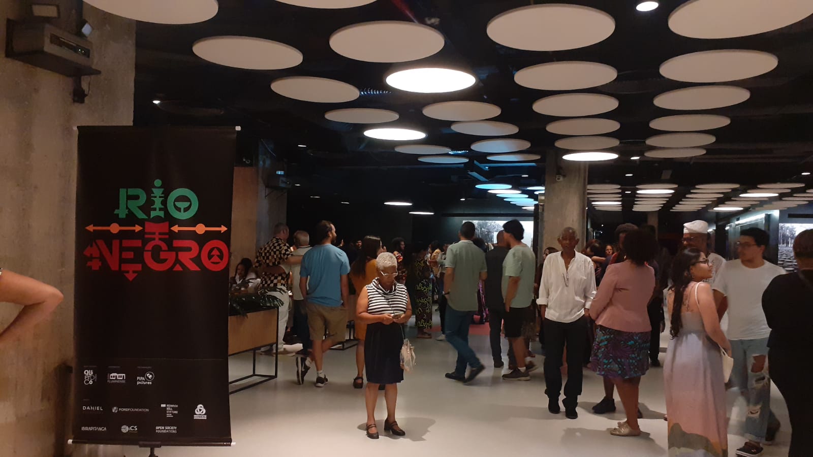 Noite de estreia do documentário 'Rio, Negro', no Itaú Cultural, em Botafogo, na Zona Sul do Rio. Foto: Cleyton Santanna