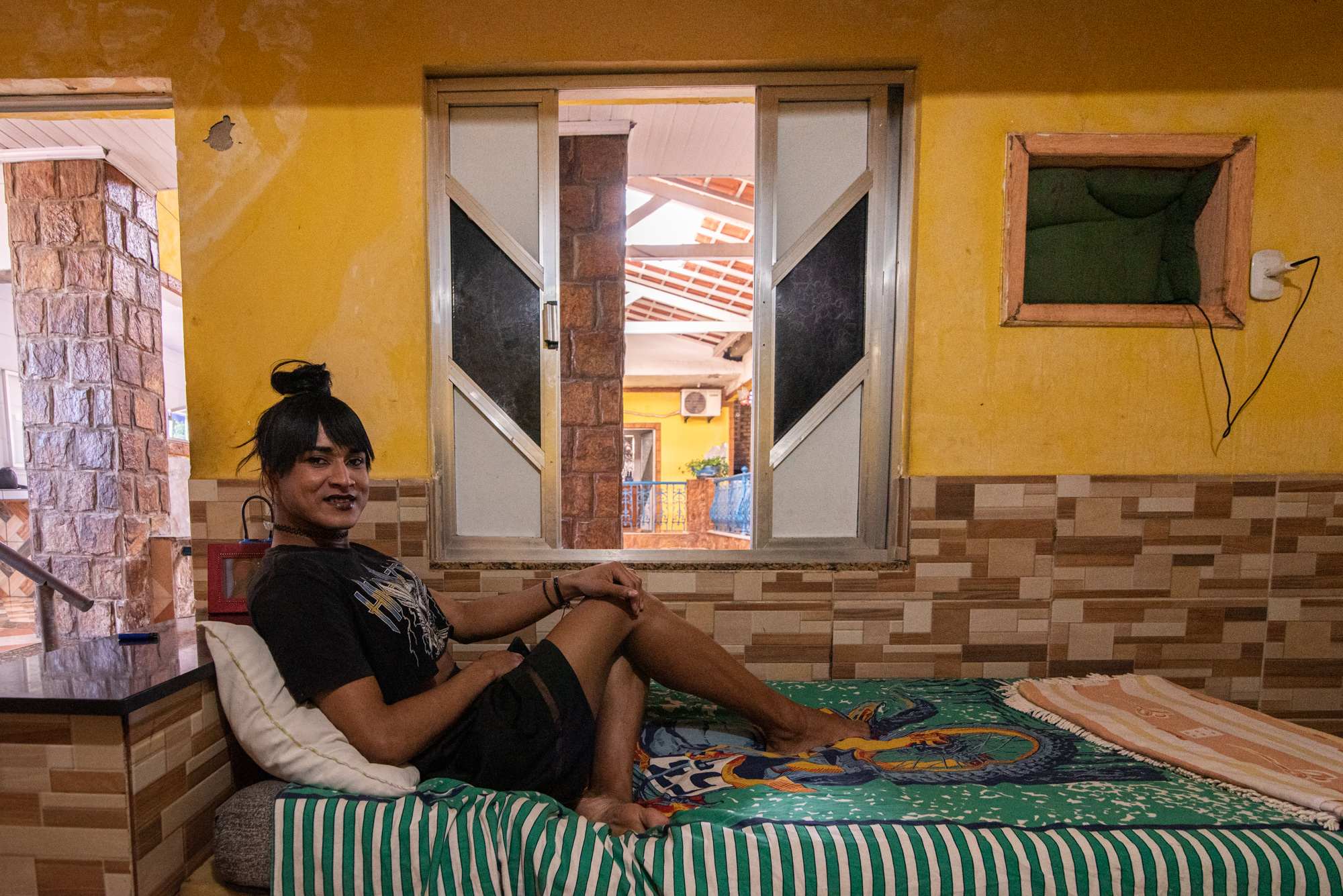 Juliete Palomo é venezuelana e acolhide da Casa Dulce Seixas. Foto: Bárbara Dias