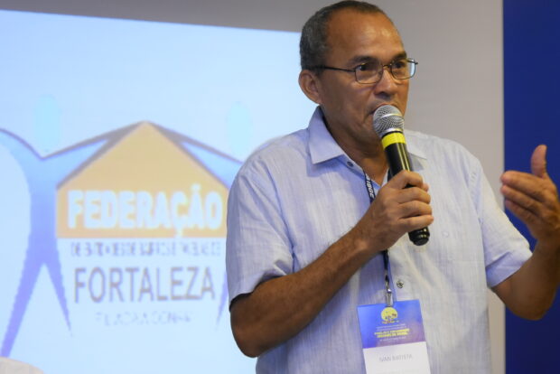 Ivan Batista, presidente da Federação de Entidades de Bairros e Favelas de Fortaleza. Foto: IBGE