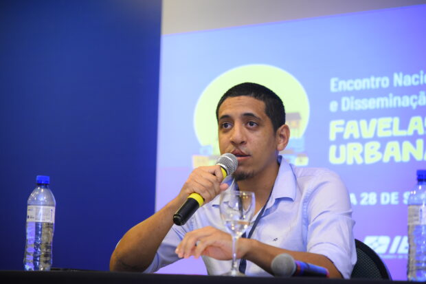 Michel Silva, cria da Rocinha e fundador do jornal Fala Roça. Foto: IBGE