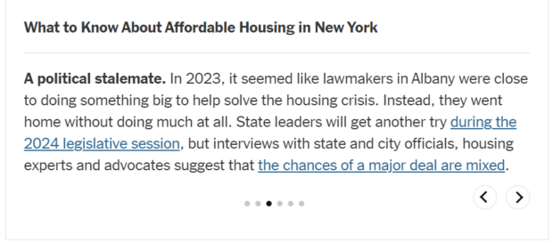 O que saber sobre habitação acessível em Nova York? Parte 3