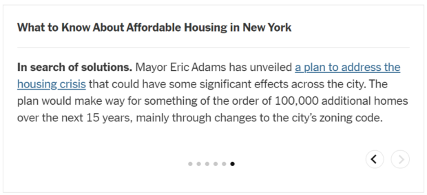 O que saber sobre habitação acessível em Nova York? Parte 6