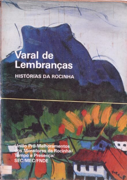 Capa do livro Varal de Lembranças Histórias e Causos da Rocinha