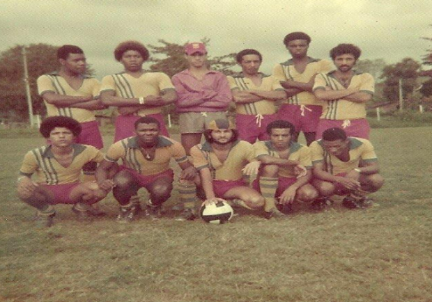Niemeyer Futebol Clube, o time do Saci. Foto: Acervo Núcleo de Memórias do Vidigal