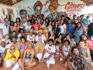 Participantes da Fundação do Museu Quilombo do Salgueiro. Foto: Bárbara Dias