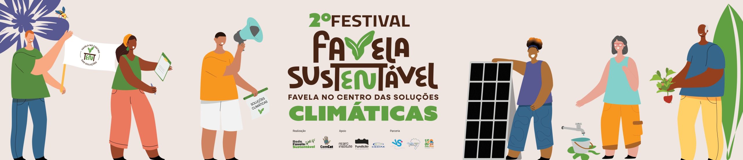 2° Festival Favela Sustentável Banner 2° Festival Favela Sustentável Banner