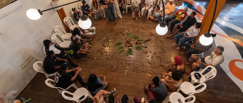 As relações entre ecologia, sustentabilidade e favelas estiveram no centro das discussões do 2º Festival Favela Sustentável. Foto: Bárbara Dias