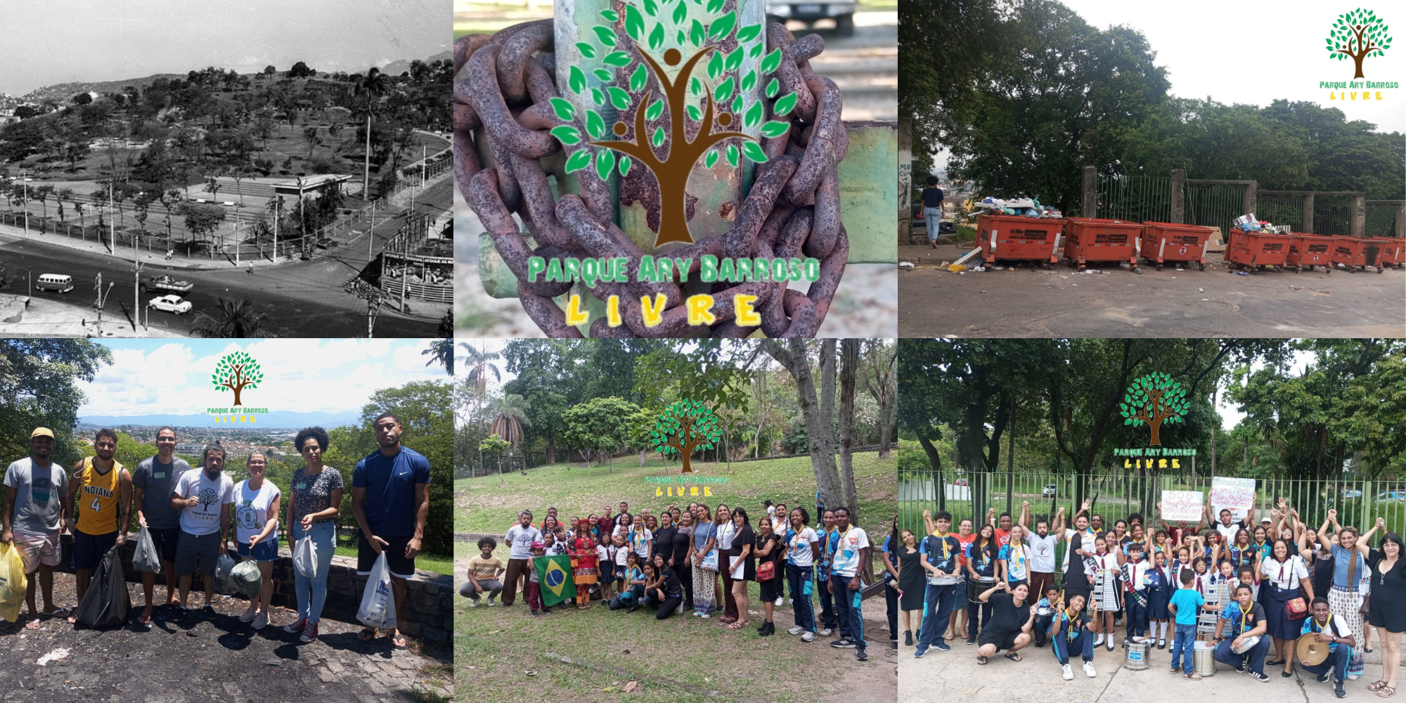 A história do Parque Ary Barroso é repleta de lutas mas também de resiliência. Fotos por: Arthur Lucena A história do Parque Ary Barroso é repleta de lutas mas também de resiliência. Fotos por: Arthur Lucena