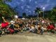 Público, apoiadores, artistas e moradores presentes na comemoração dos 10 anos do Museu das Remoções em Vila Autódromo. Foto: Bárbara Dias