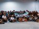 Moradores de Acari recebem os primeiros dados do mapeamento de enchentes realizado na comunidade. Foto: Instituto Decodifica/Vitor Garcia