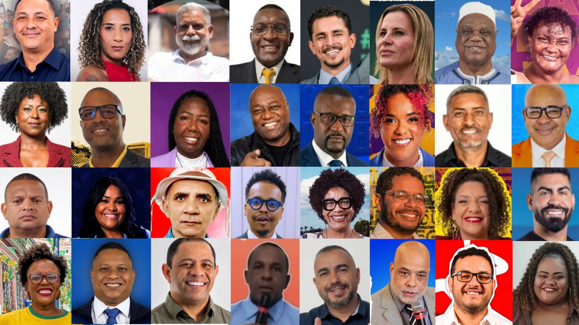Alguns dos candidatos e candidatas a deputado estadual e federal que se autodeclaram crias ou moradores de favela que concorrem às eleições 2026. Montagem <em>RioOnWatch</em> Alguns dos candidatos e candidatas a deputado estadual e federal que se autodeclaram crias ou moradores de favela que concorrem às eleições 2026. Montagem <em>RioOnWatch</em>