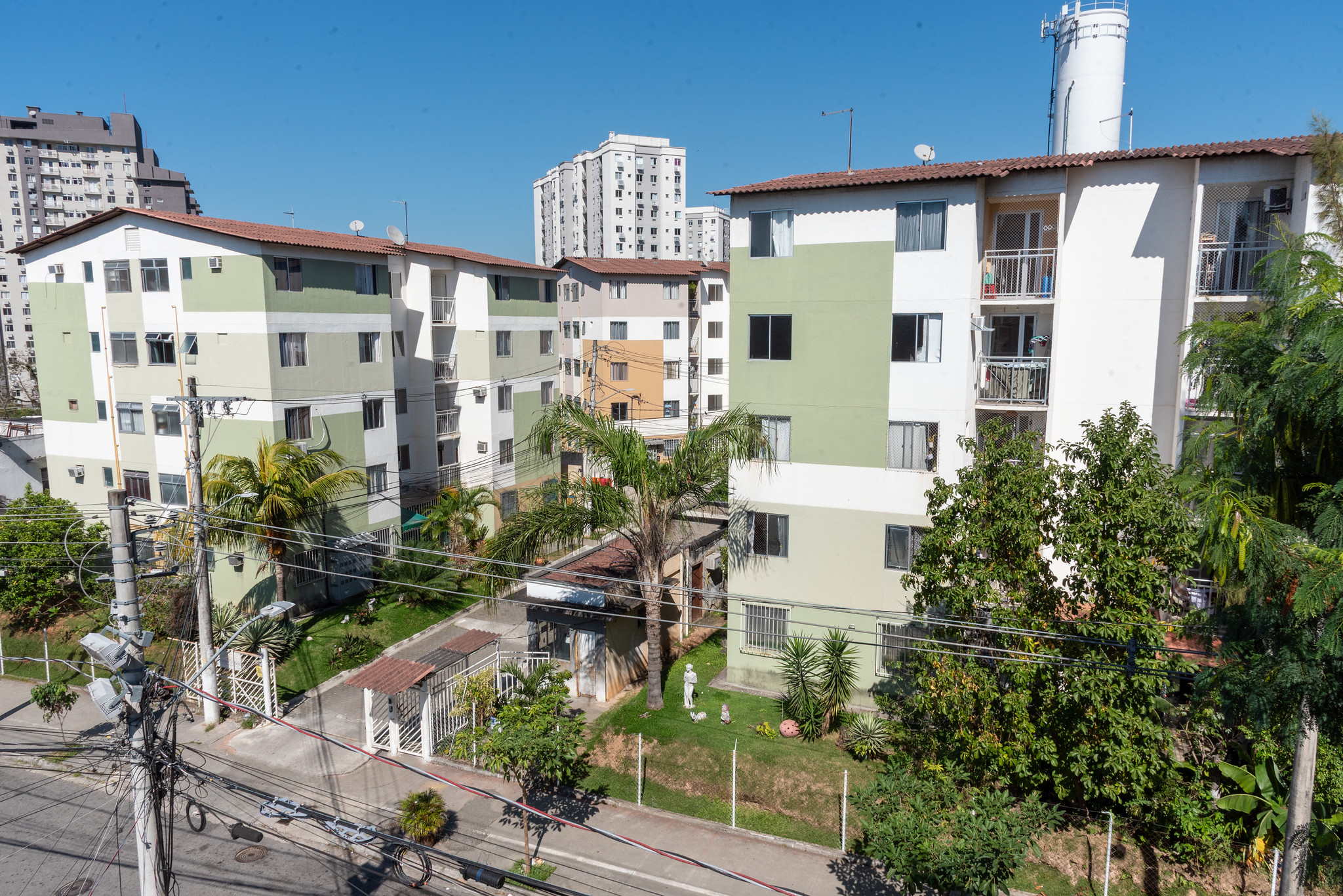 Parque Carioca foi construído em uma área valorizada, com grande pressão imobiliária. Foto: Bárbara Dias Parque Carioca foi construído em uma área valorizada, com grande pressão imobiliária. Foto: Bárbara Dias