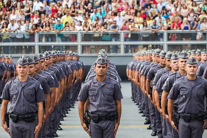 Formatura de soldados da Polícia Militar do Estado de São Paulo (Foto: Diogo Moreira | Governo do Estado de São Paulo) Formatura de soldados da Polícia Militar do Estado de São Paulo (Foto: Diogo Moreira | Governo do Estado de São Paulo)